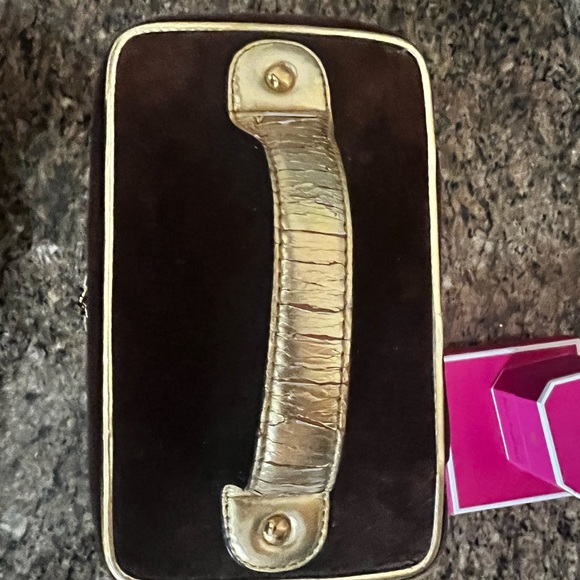 Y2K Juicy couture velour train case EUC Brown & Pink - Picture 5 of 15